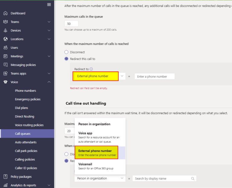 Enable resource account for outbound call in Microsoft Teams Call ...