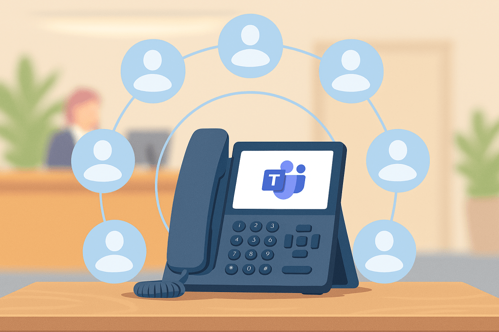 Remote Contact Management for Microsoft Teams Common Area Phones