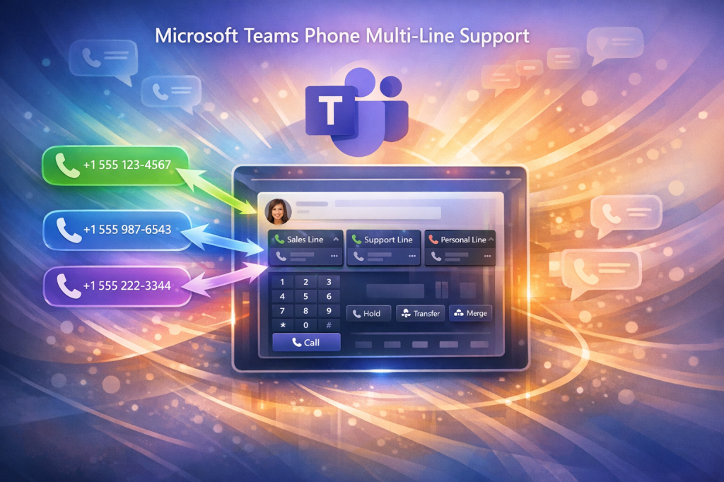 Microsoft Teams Phone Multi‑Line Support for&nbsp;Users
