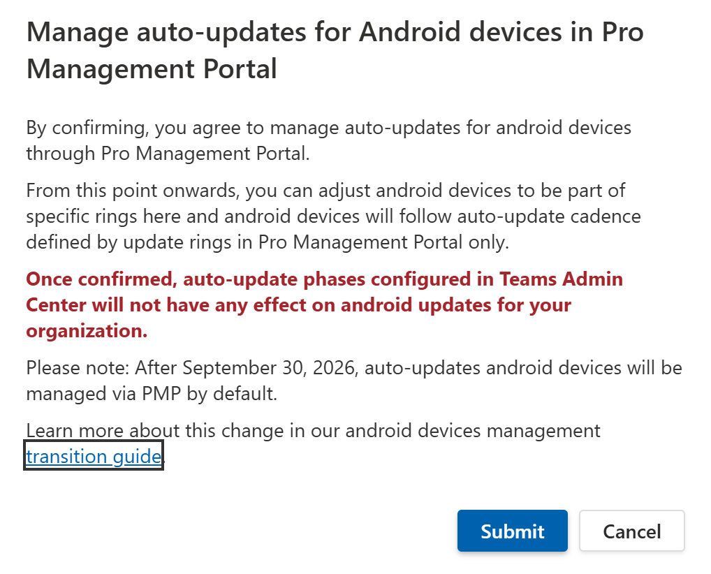 PMP Confirmation requested