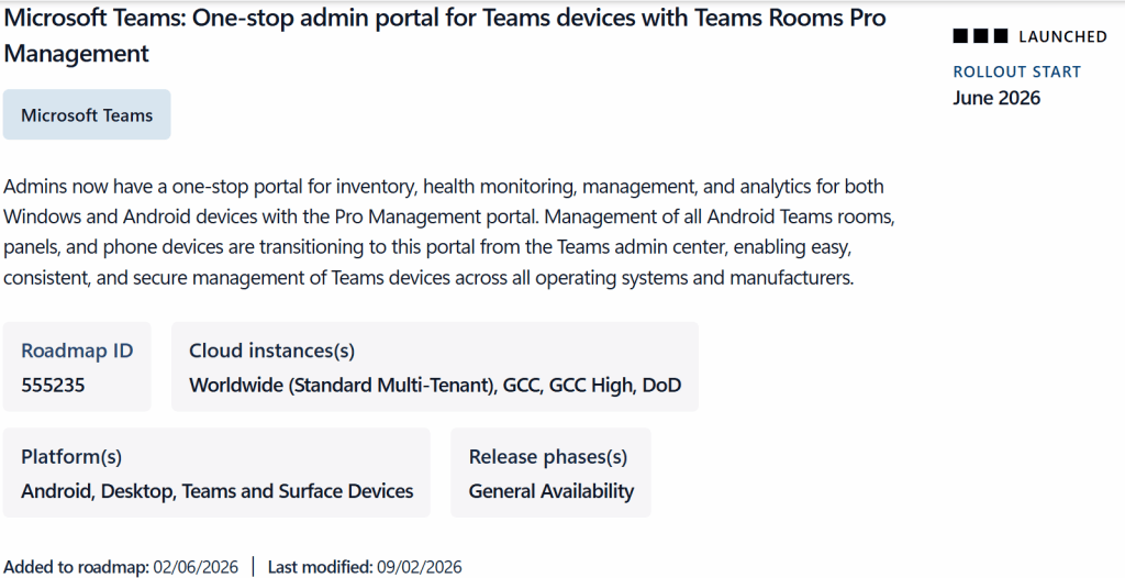 AI at Work Roadmap | Microsoft 365 roadmap item 555235